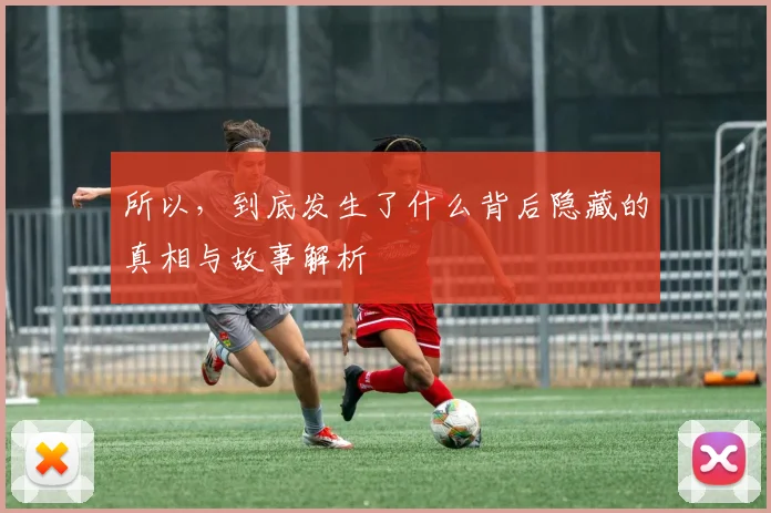 所以，到底发生了什么背后隐藏的真相与故事解析